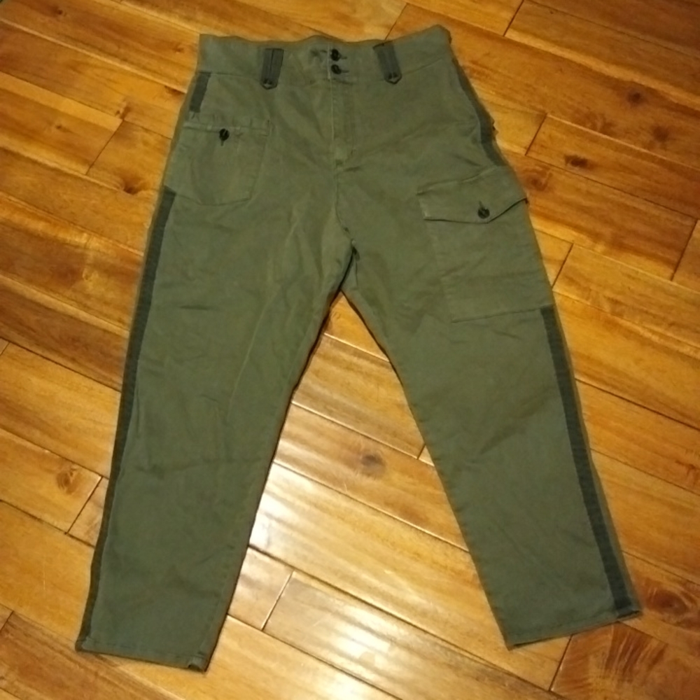 Avec Les Filles Side Stripe Cotton Utility Pants - Picture 4 of 15